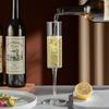Striped Wine Cup Transparent Champagne Cup Drinkware Drink Cup  Drink