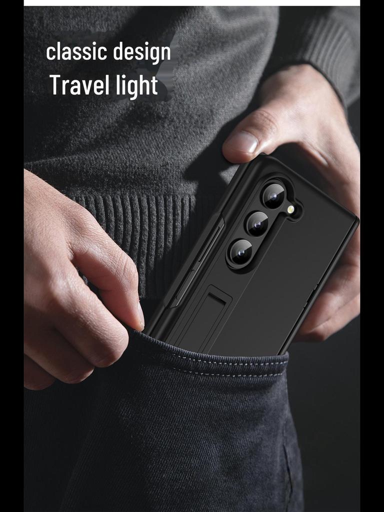 "Samsung Fold5/Fold4 Full Hinge Case with Stand"