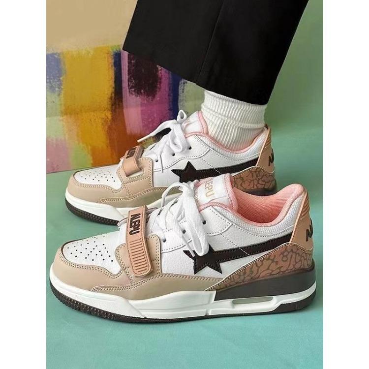 Damen Leder High Top Sneaker Hohe Qualität Mode Laufschuhe für Damen Rutschfester Damen Sport Freizeitschuh Zapatillas Hombre