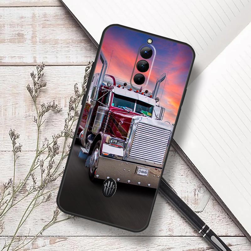 Heavy Truck Car Case For ZTE Nubia Red Magic 10 Air 6S 7S 7 Pro RedMagic 10S 9S 8S 8 9 10 11 Pro Plus Funda