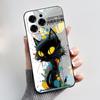 Hülle Für Doogee N55 / N55 Pro / N55 Plus Case Ästhetisch Mode Niedliche Katze Cartoon Weiches Silikon Rückseite Stoßfester Bumper