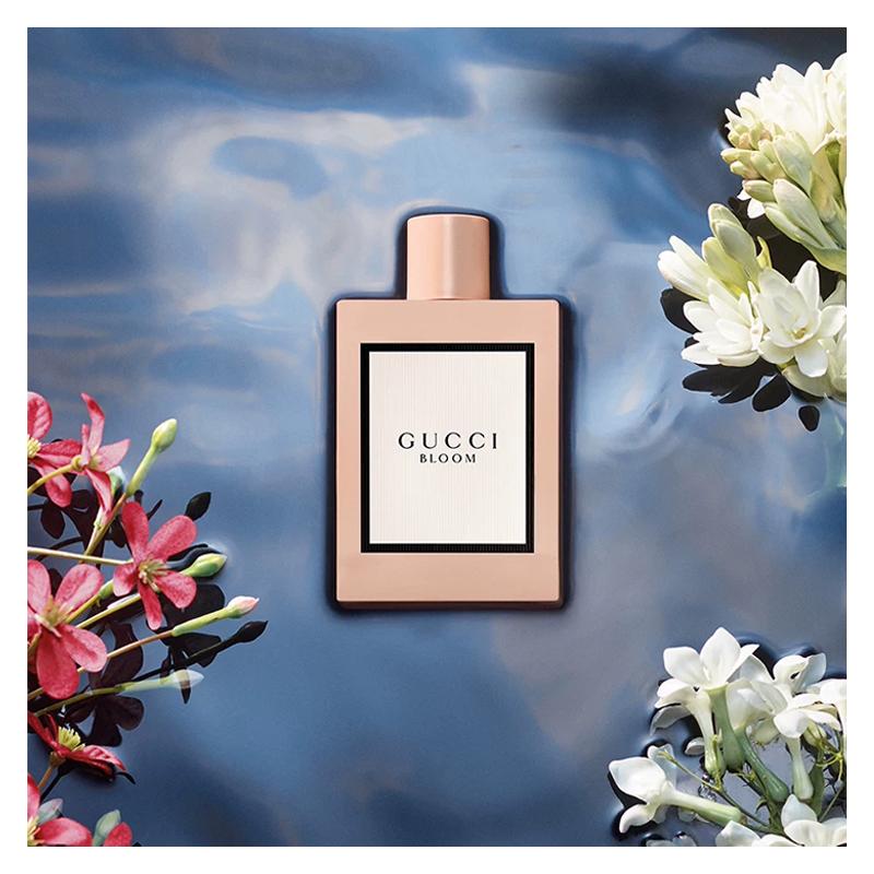 Gucci Perfume Set Huayue Fragrance Small Gold Tube Lipstick Lipstick Makeup and 2026 Imited Huayue Intense Perfume 30ml + Velvet Mist Lipstick #217