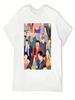 Her T-Shirt Rapper Graphic Tees Cotton Man T-Shirts Anime T-Shirt Kawaii Clothes Anime Shirts Unisex
