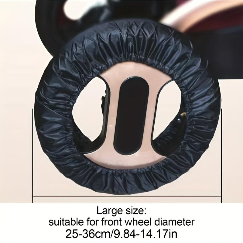 2pcs Young Stroller Wheel Covers, Made of Polyester for Dust Protection, Easy To Clean for Home Entry Use, Suitable for Outdoor Return, Dustproof