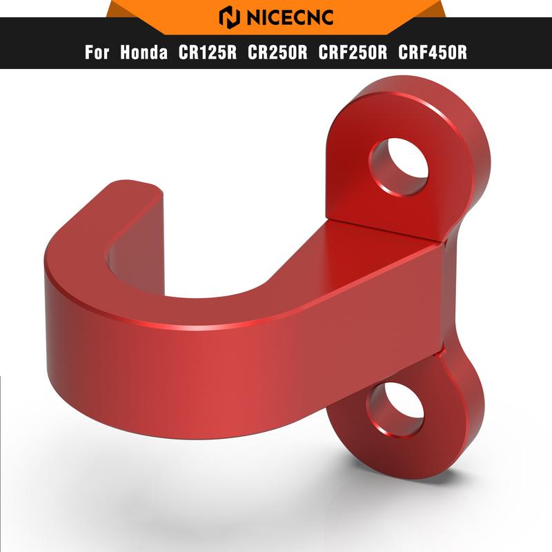 NICECNC For Honda XR 650R 2000-2007 Motorcycle Rear Brake Line Hose Clamp Holder For Honda CR 125R CR 250R CR 500R 1987-2001