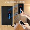 A20F-Tankless Water Heater Electric, 3000W 110V Instant Hot Water Heater With Remote Control Digital Display US Plug
