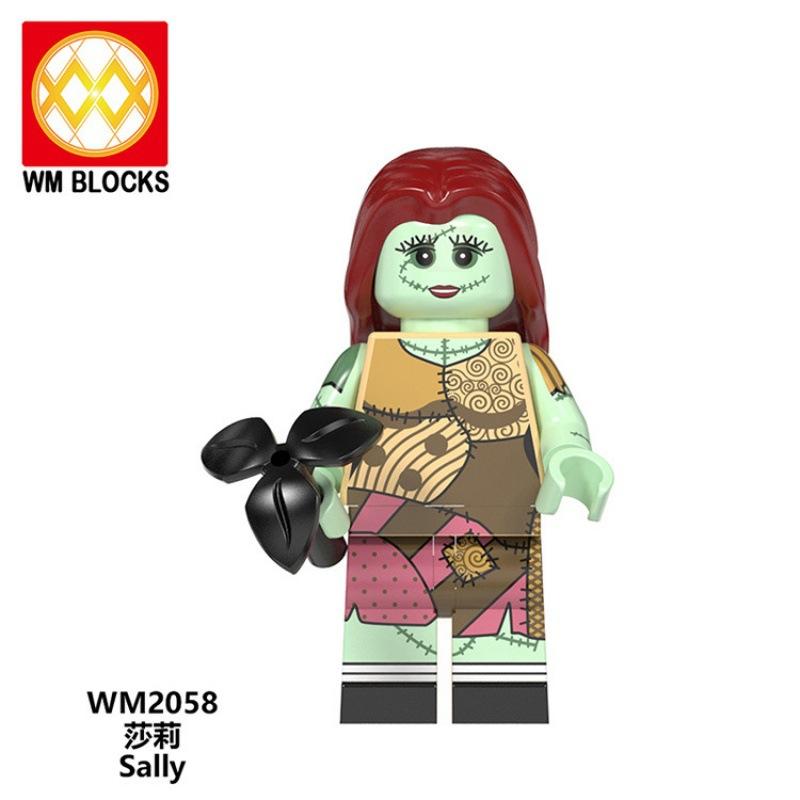 WM6102 Halloween Sally Exorzist Bausteine Figur Spielzeug, Kreatives Pädagogisches Puzzle Set für Kinder, Geschenk