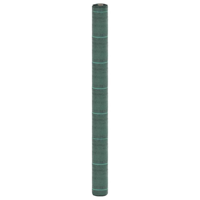 VidaXL Membrane anti-mauvaises herbes vert 1,5x50 m PP, tissu anti-mauvaises herbes, membrane de contrôle des mauvaises 4005258