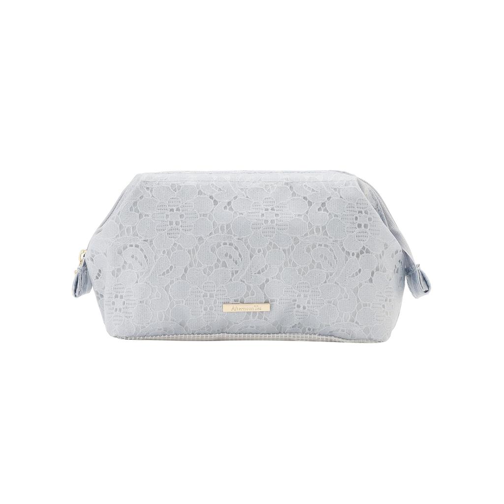 Tea AfternoonTea LIVING Pouch JF24 Lace Wire Pouch Blue [Afternoon Living]