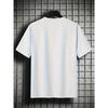 Cotton Robot Bear Pattern T-shirt, Men's Casual Street Style Stretch Round Neck Tee Shirt For Summer