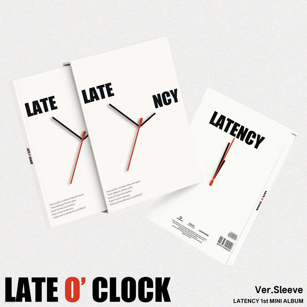 LATENCY - 1st Mini Album : LATE O’ CLOCK [Sleeve Ver.]
