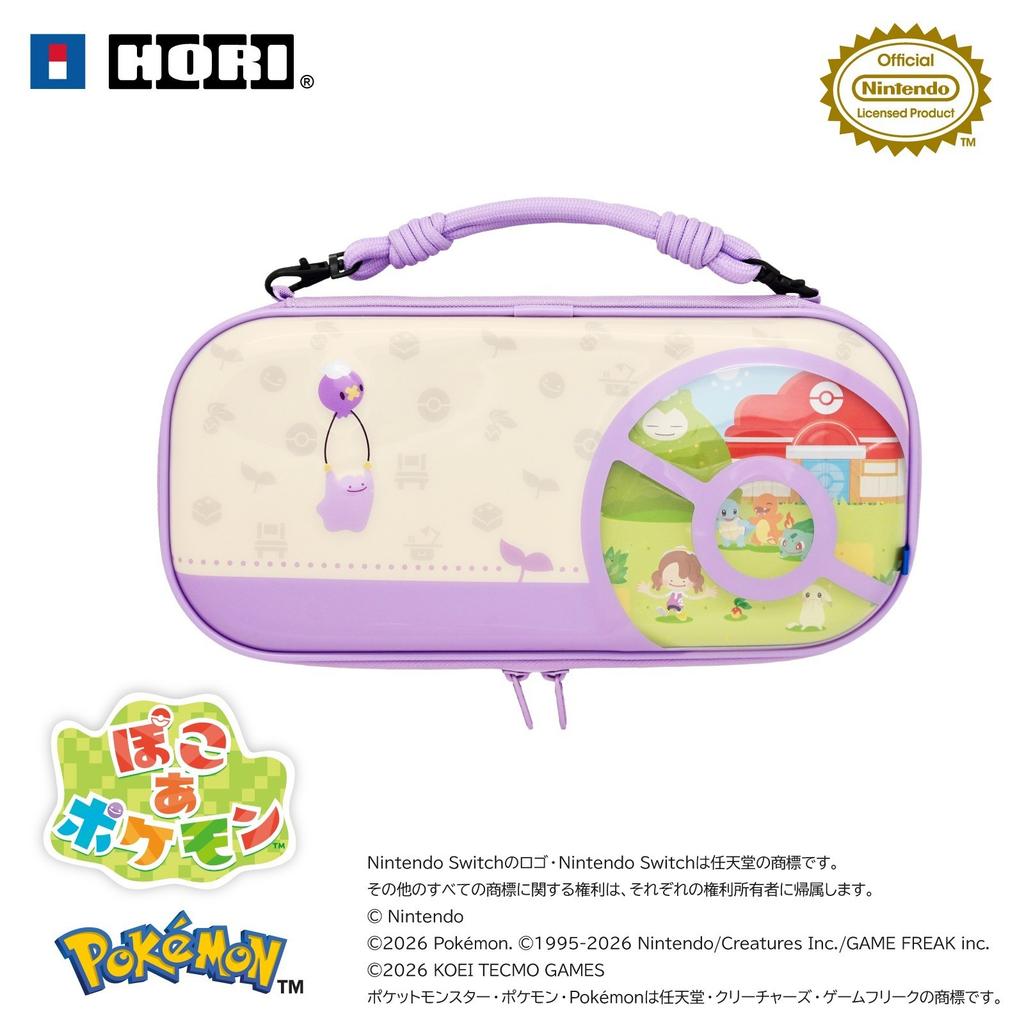 Nintendo Switch 2 Hybrid Pouch Case Pokemon Ditto Drifloon HORI Official Japan