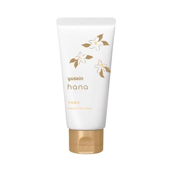 Yuskin Hana Hand Cream Yuzu 50g (Highly Moisturizing, Hypoallergenic Hand Cream)