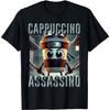 T-shirt Cappuccino Assassino AI Monster Italian Brainrot Enfants Garçons