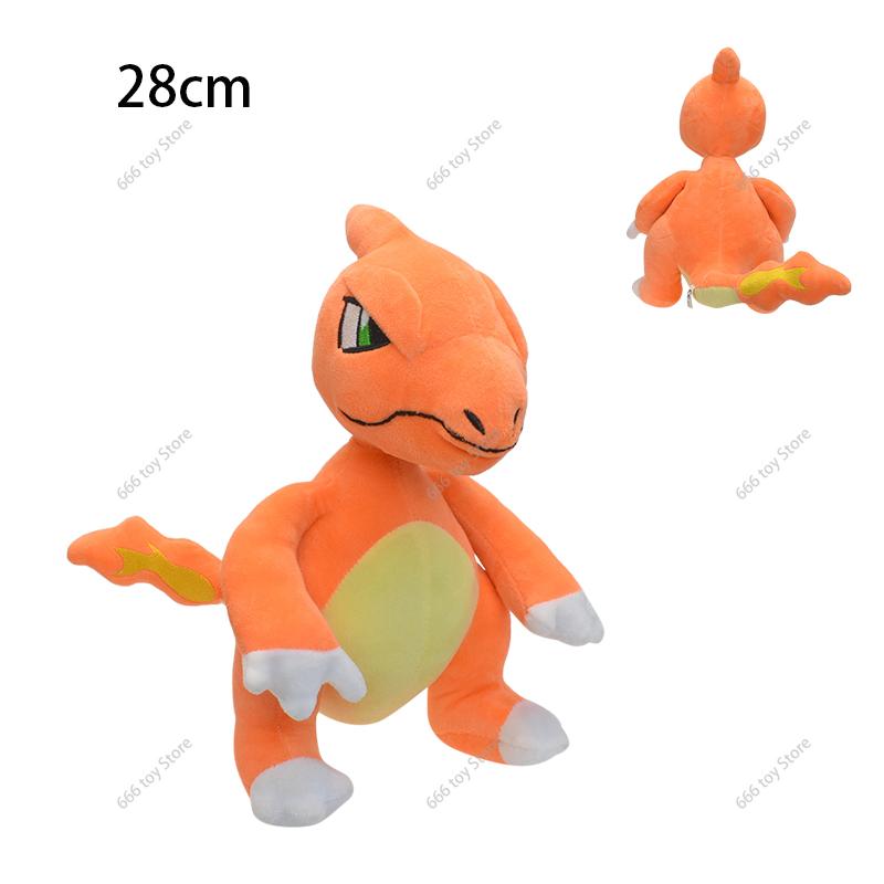 16 Styles Pokemon Plush Wartortle Charmander Manectric Lycanroc Greninja Steelix Lugia Shiny Zeraora Crocalor Stuffed Toys Gifts