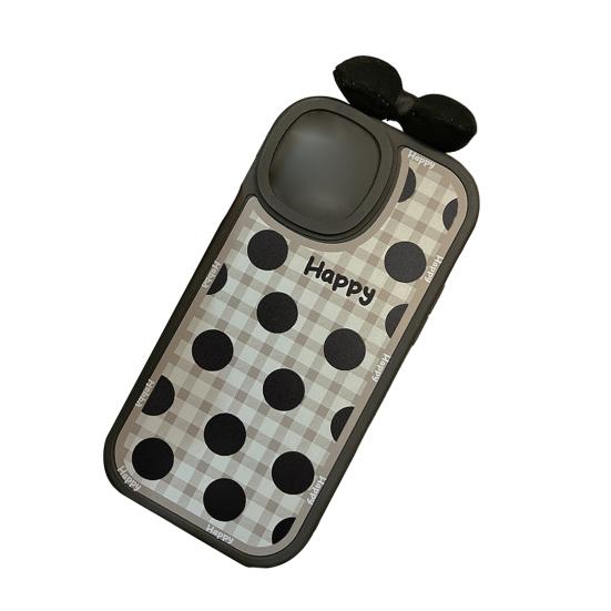 Phone Case With Bow Iphone14/Pro/Pro Flexible Refreshing Phone Flower Animal Tie Decor For Max/Max(Plus)