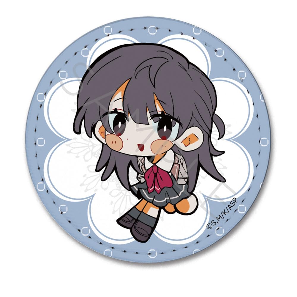 TV Anime Who Sometimes Whispers in Leather Badge C "My Neighbor, Arya-san, Russian" [Yuki]