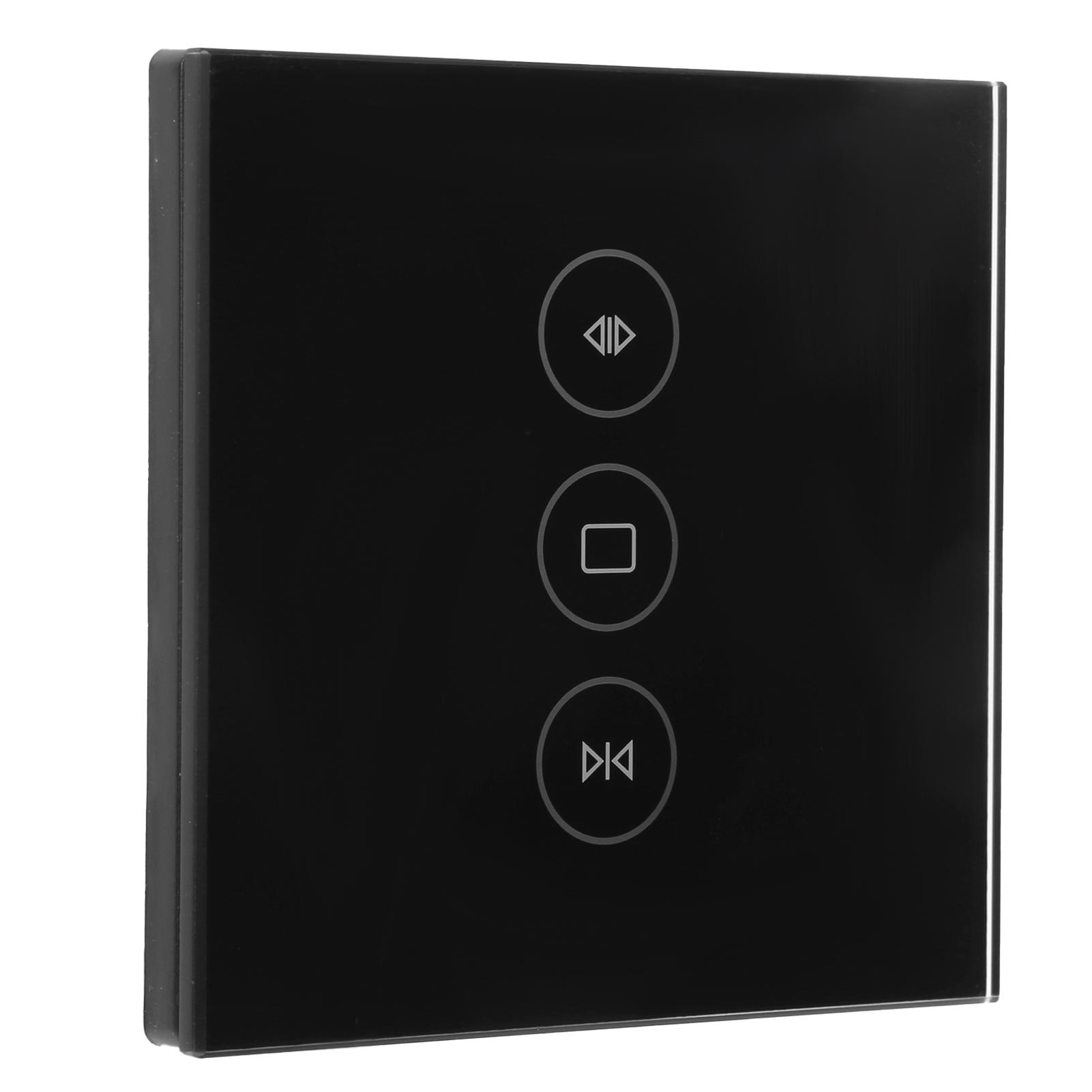 Smart WiFi Curtain   Touch Panel Timer APP Voice Control for   Home for   EU Plug 110‑240V