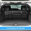 Car Trunk & Backseat Organizer - High Capacity Oxford Storage Bag, Multi-use Seat Back Organizers, Automobile Interior Accessory
