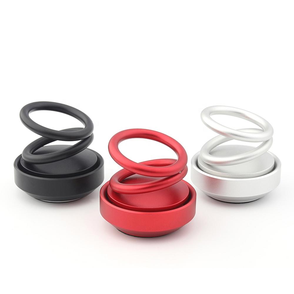 

Автомобильный освежитель воздуха с двойным кольцом, вращающийся дизайн, НЛО, автомобильный очиститель воздуха, автомобильный ароматизатор, диффузор эфирного масла