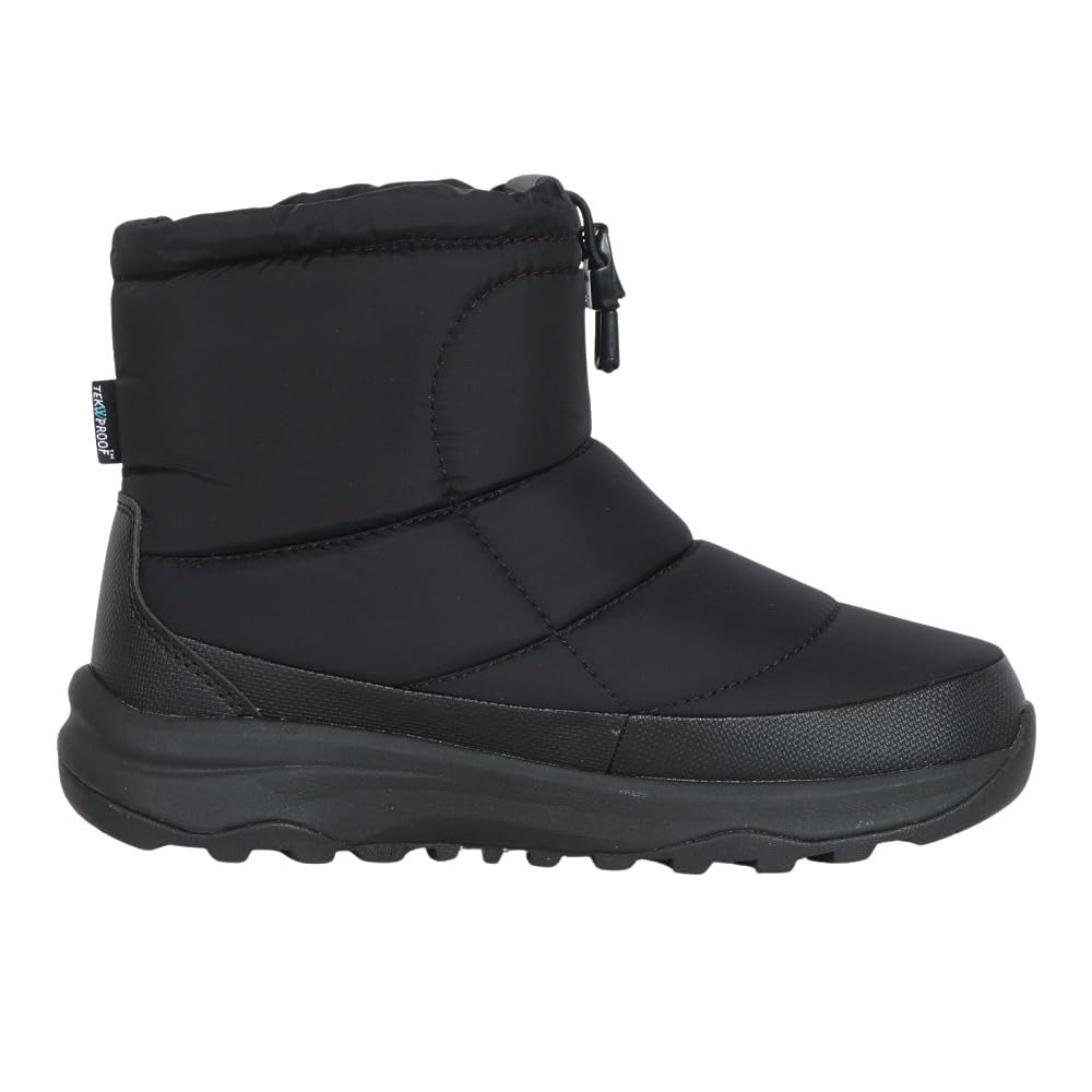 The North Face Nuptse Bootie WP Logo Short ARCTIC GRIP TNF Size 9 Black/TNF White,