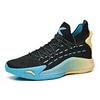 Anta KT5 Thompson Cushioning Anti-Slip And Wear-Resistant Mid-Top Performance Basketball Shoes Black Blue Yellow 112021102-2