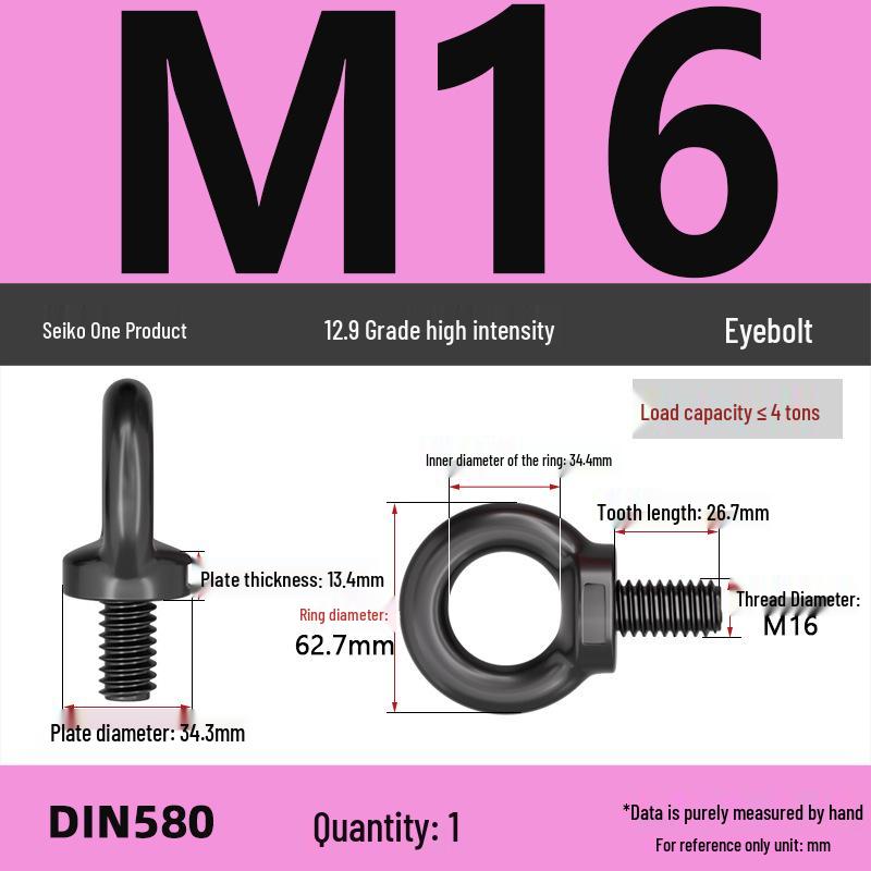 Lifting Eye Bolt Collection: Galvanized M8 & M10 with Ring for Mold