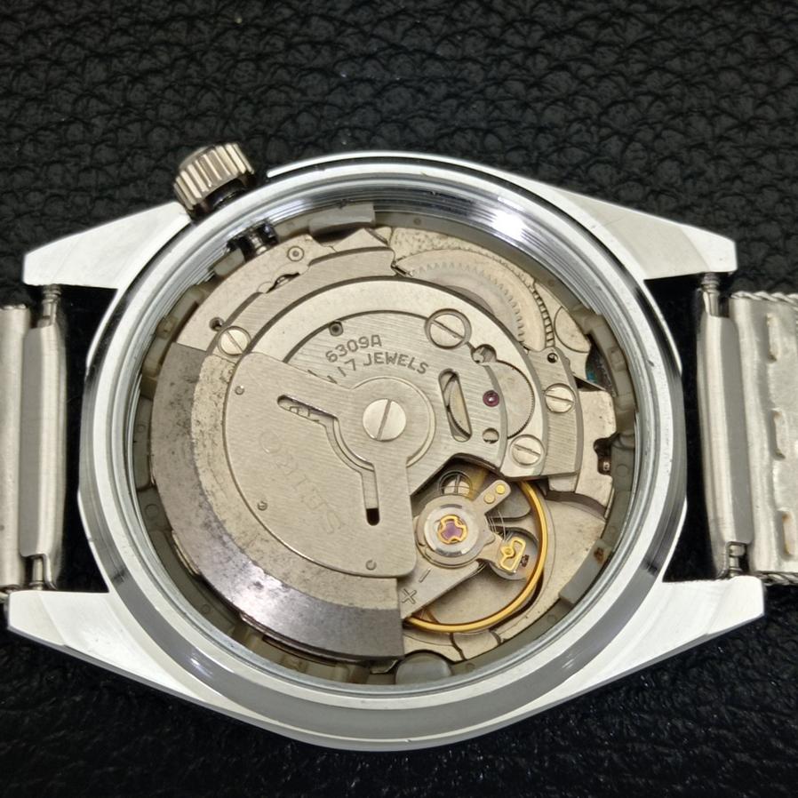 RELÓGIO MASCULINO AUTOMÁTICO SEIKO 5 JAPÃO 6309A RECONDICIONADO a427239-2 QRL-a427239