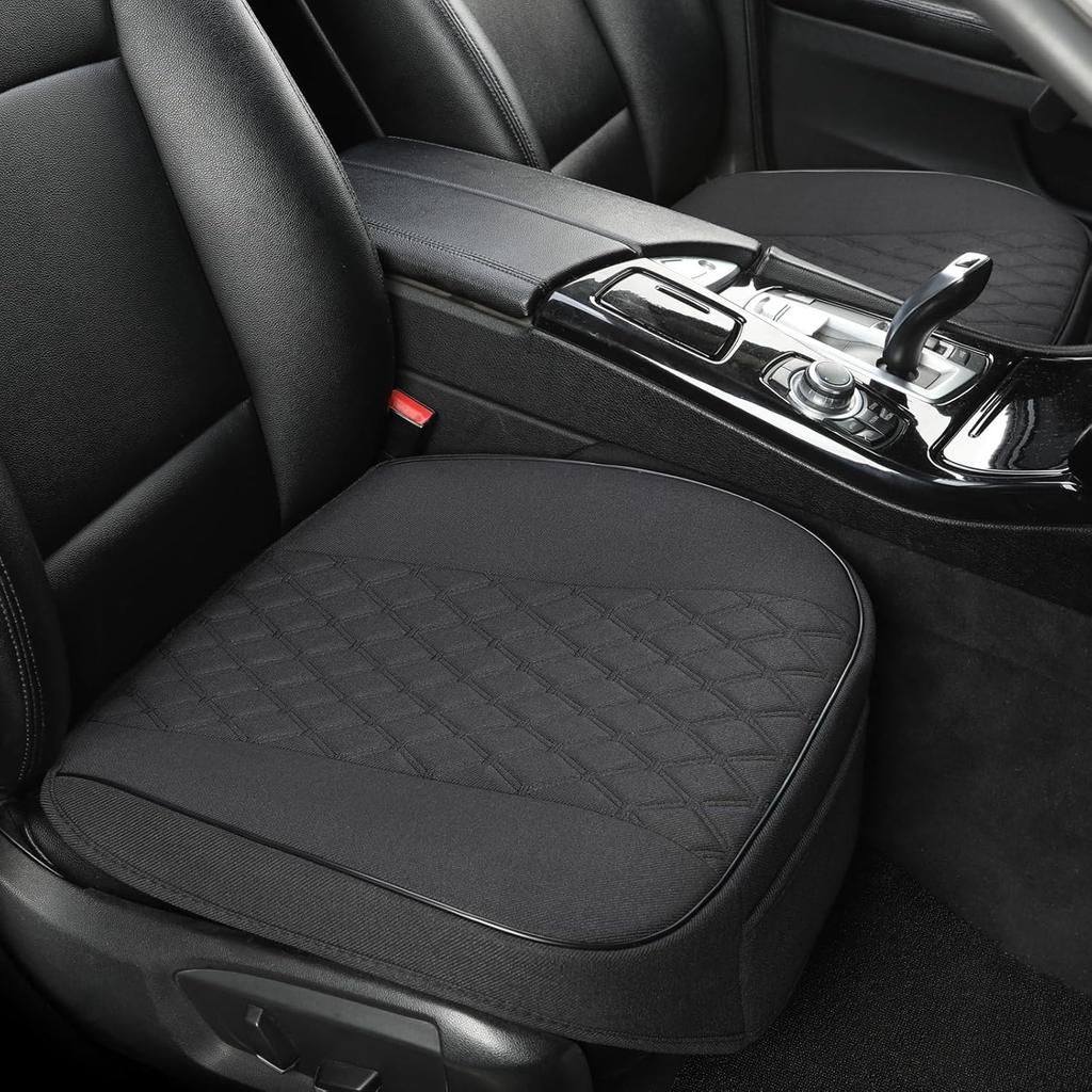 West Llama Linen Front Car Seat Cover Protector Anti-Slip Bottom Seat Cover Fits 95% Of Vehicles,Wrapping Around The Bottom,Diamond