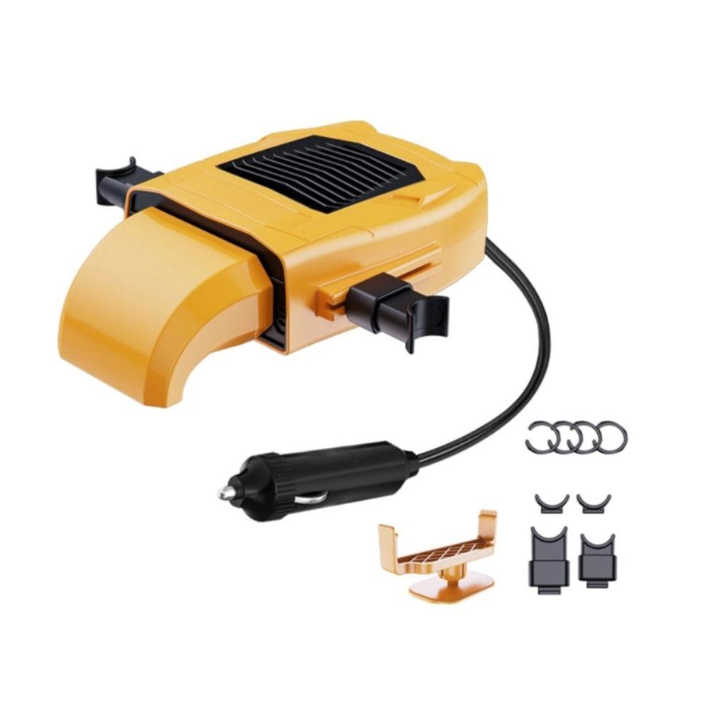 Heating Cooling Fan Electric Cooling Heating Fan Portable Space Heater  Car Cold Warm Air