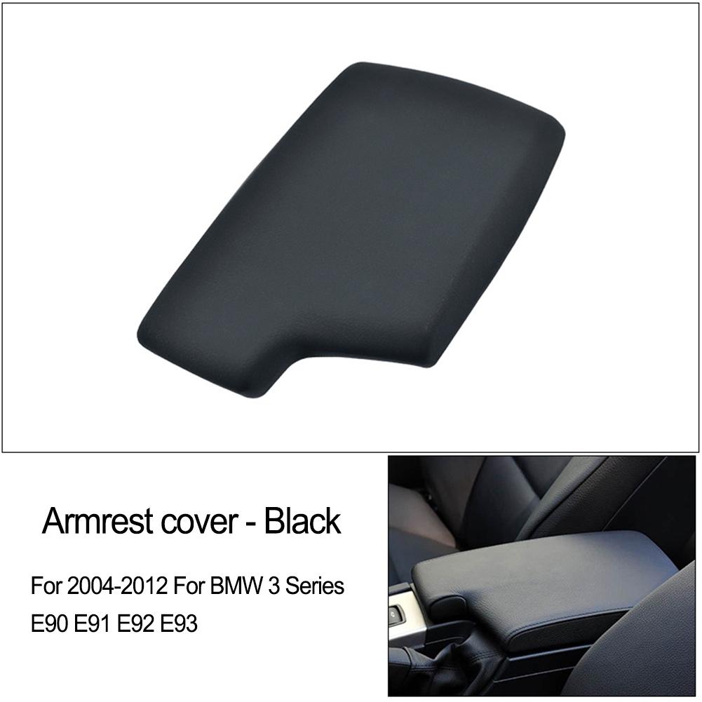 Central Console Storage Box Armrests Car Interior Upgrade Black Hassle-Free Setup Plastic And Leather Material