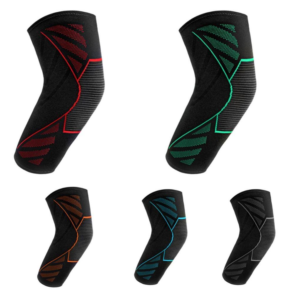 Wear-resistant Fitness Elbow Brace Nylon Breathable Arm Pad  Sports Fitness Cycling