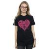 Marvel Womens/Ladies I Heart Avengers Cotton Boyfriend T-Shirt