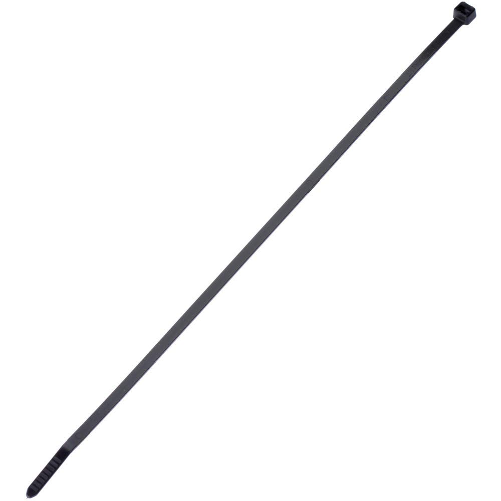

Panduit Nylon Cable Ties, Weather-Resistant Black, 3.7mm Wide x 246mm Long, Pack of 100, PLT2.5I-C0