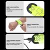 LED Night Light USB Rechargeable Armband Wearable Running Arm Belt Glow Wristband for Bike Walking Cycling Safety Warning Lights
