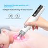 Multifunctional Electric Double-Head Massage Pen Intelligent Meridian Pen Type-C Fast Charging 10 Gears Adjustment For Neck Back