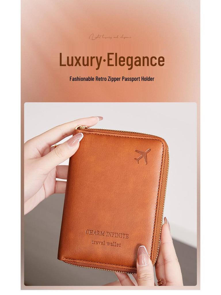 RFID Anti-theft Multifunctional Travel Document Bag & Passport Holder