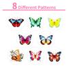 500 Pictures/roll Colorful Butterfly Roll Stickers for Children Toy Stickers Reward Stickers Cute Waterproof Repeated Sealing Stickers