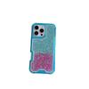 Three-proof Mobile Phone Case for IPhone16promax Colorful Three-in-one Glitter Glue Mobile Phone Case
