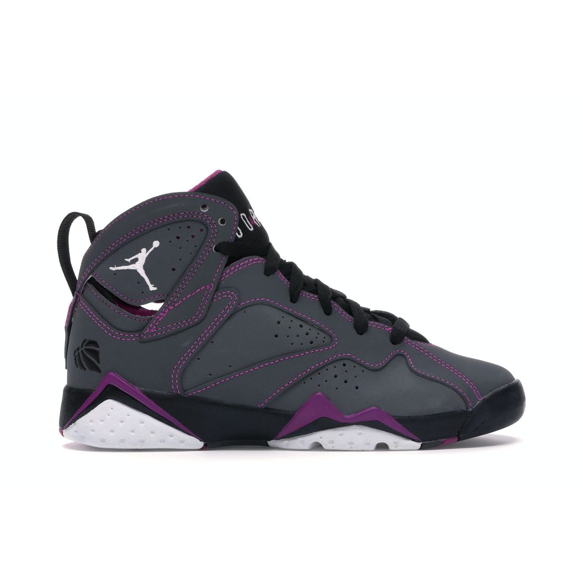 

Детские кроссовки Air Jordan 7 Retro 30th GS Серый Темно-Серый Черный 705417-016