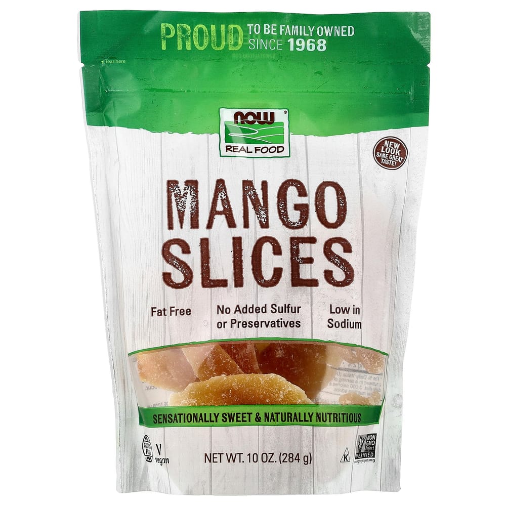 Now Foods Mango Slices, 10 oz (284g)