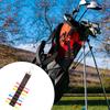 PU Golfs Tees Holder 7 Slot Golfs Tees Storage Bags Portable Golfs Tees Carriers Pouch Hook To Golfs Bag Belt Clip