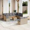 VidaXL Garden Lounge Set with Cushions 12 Pcs, Patio Sofas, Patio Furniture Set, Outdoor Furniture, 3256220
