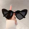 New European and American Style Trend Peach Heart Love Sunglasses Internet Celebrity Fashion Street Shooting Party Party Sunglasses