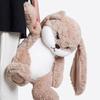 Bambole Coniglio Arrabbiato Peluche 42cm Regalo di Natale Coniglio Carino Capelli Ricci Cuscino Peluche Kawaii Decorazione Stanza Peluche Regalo di Capodanno