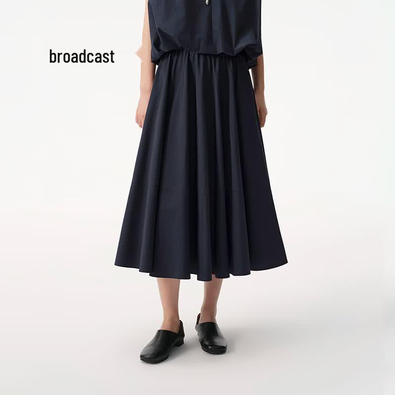 Women s Elegant Versatile Midi Skirt S