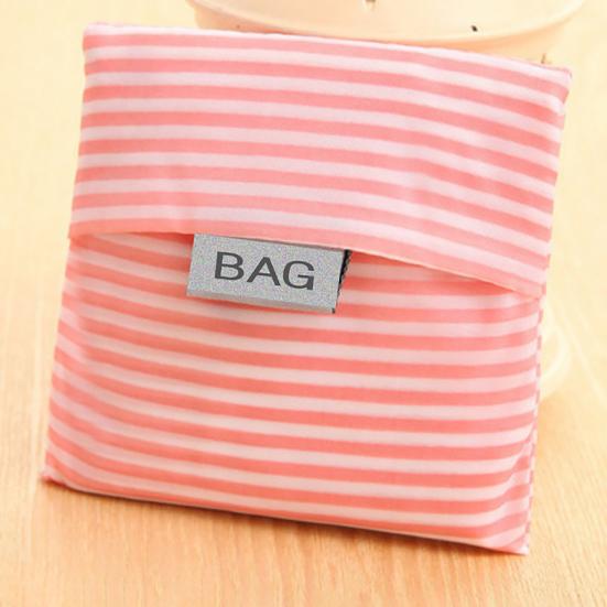 Reusable Shopping Bag Foldable Stars Stripes Washable Pouch for Oxford Fabric Grocery Tote Camping Commuting Picnic