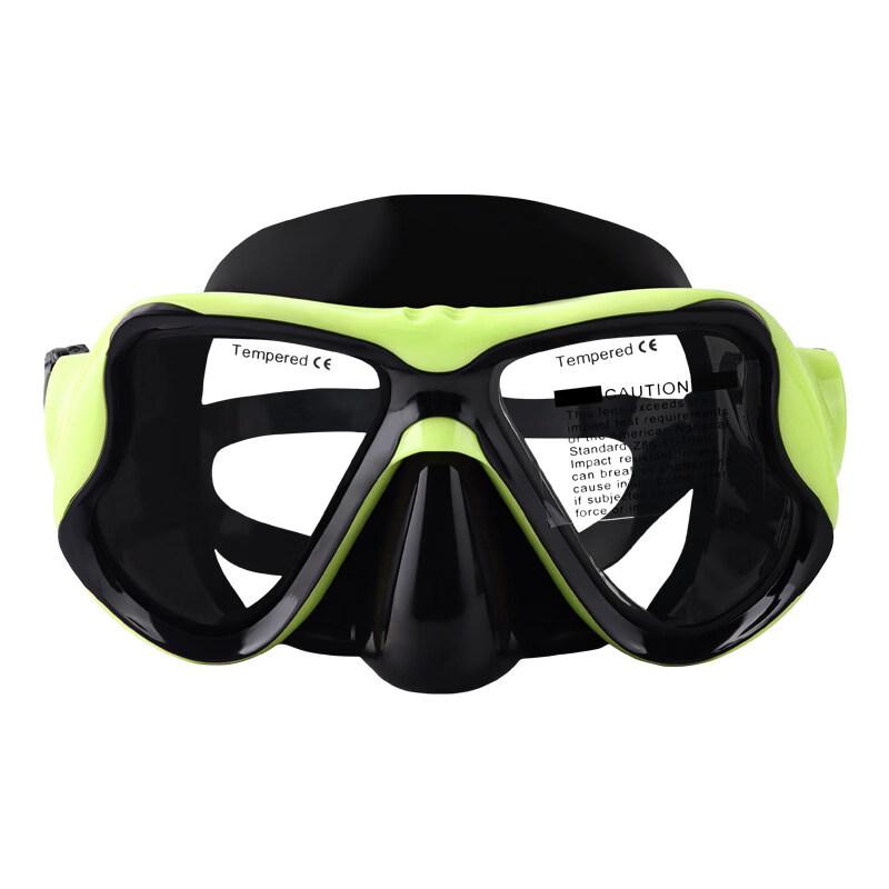 HOTDIVE Adult Tempered Glass Diving Mask