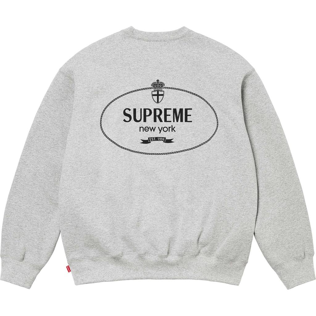 Supreme Crest Crewneck FW24 SUP-FW24-043