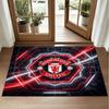 Manchester United Design Kristall Samt Teppich Weiche Dekorative Matte für Schlafzimmer Eingang